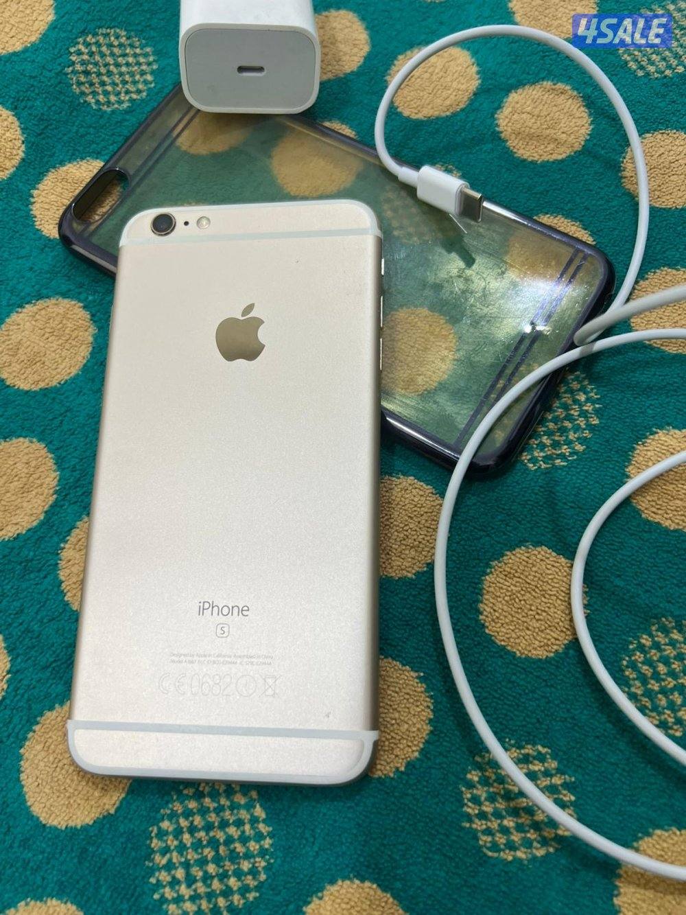 ايفون ابل 6s بلس الكبير 64 قيقا بطارية 88 نظيف وشغال تمام3