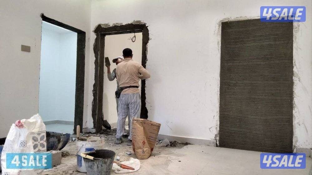 ترميمات عامه بناء هدم تكسير مساح وسيجما وصبغ داخلي وخارجي5