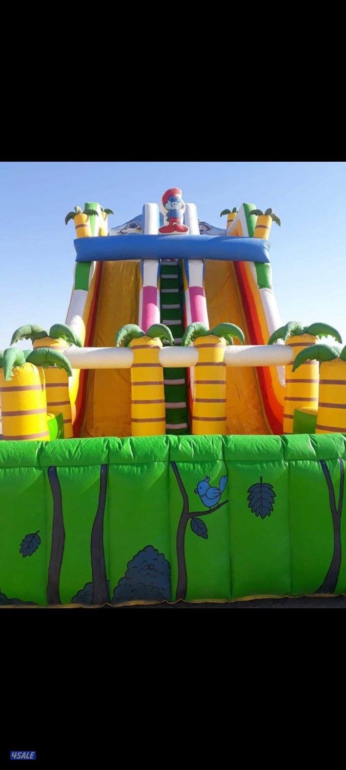 تاجير نطاطيات احجام واشكال مختلفه0