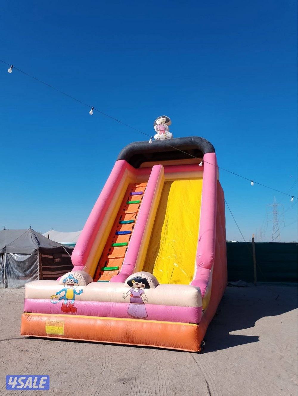 تاجير نطاطيات احجام واشكال مختلفه2