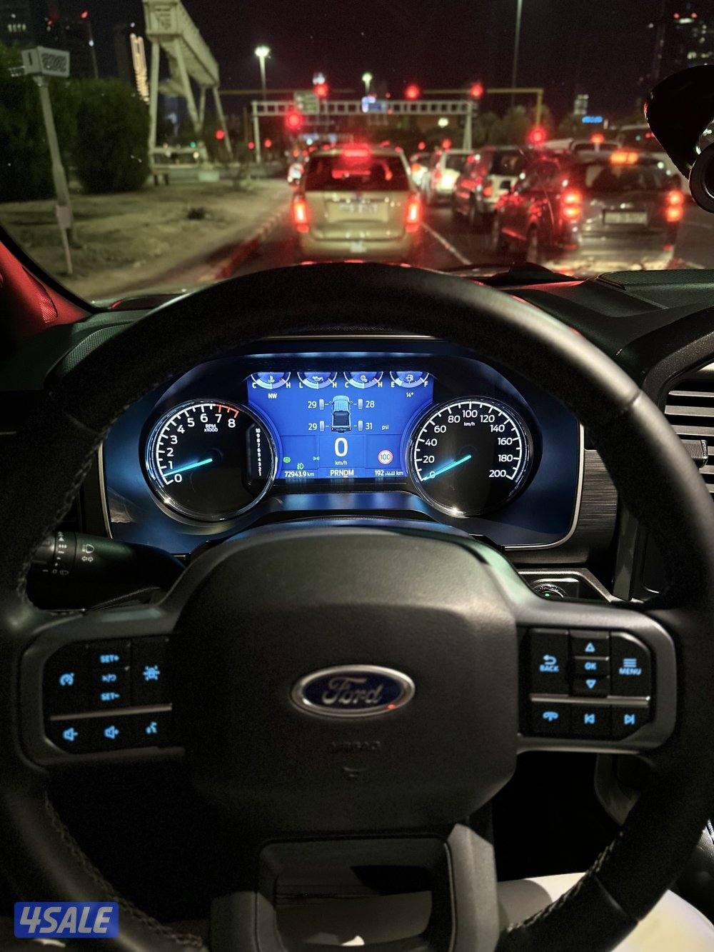 للبيع وانيت F-150 موديل 2023 صبغ الوكالة ماشي 73 الف3