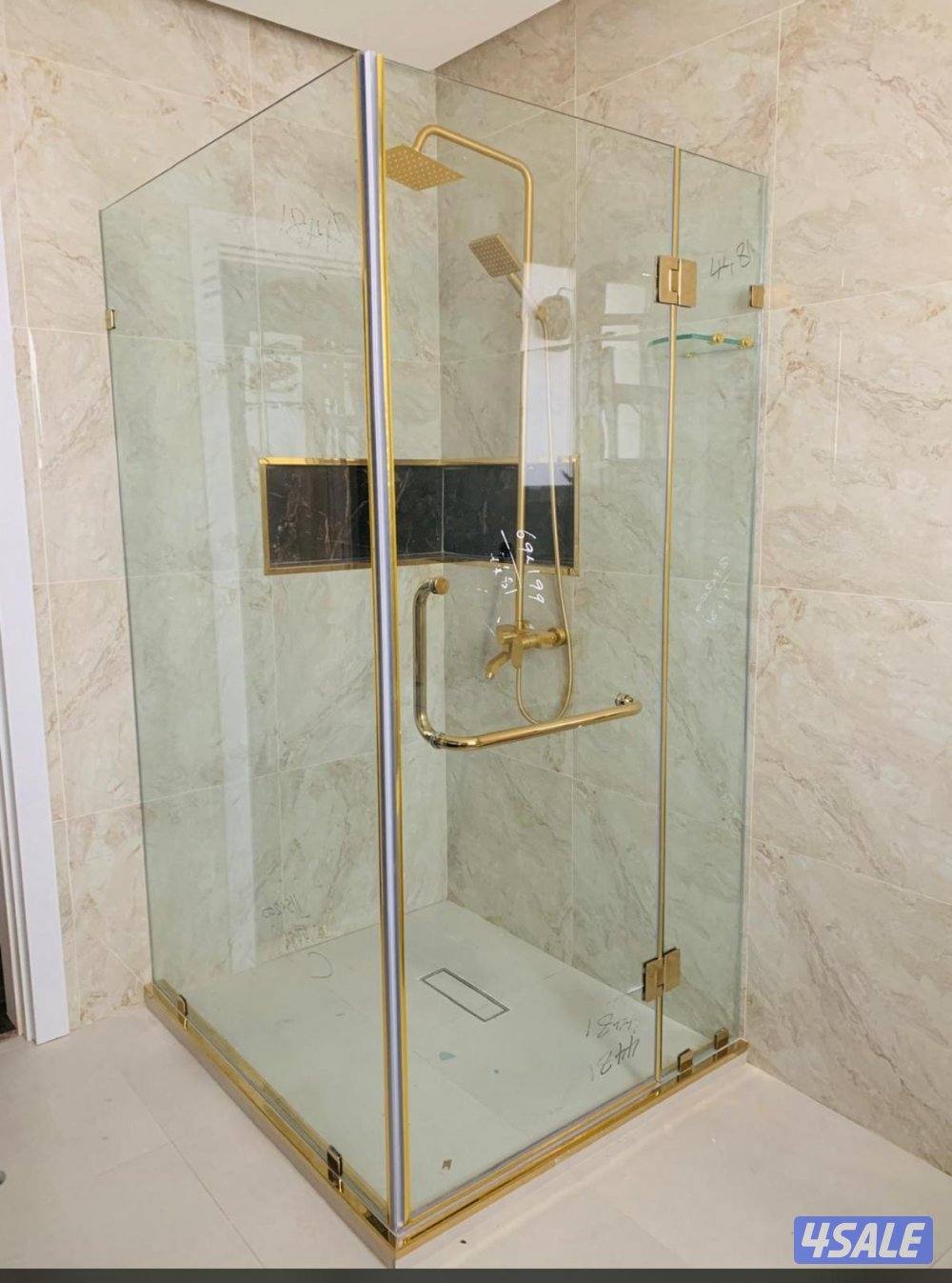 فني زجاج ومرايا سكريت ودربزين وشاورات بكس وديوان سكريت أبوعلي1