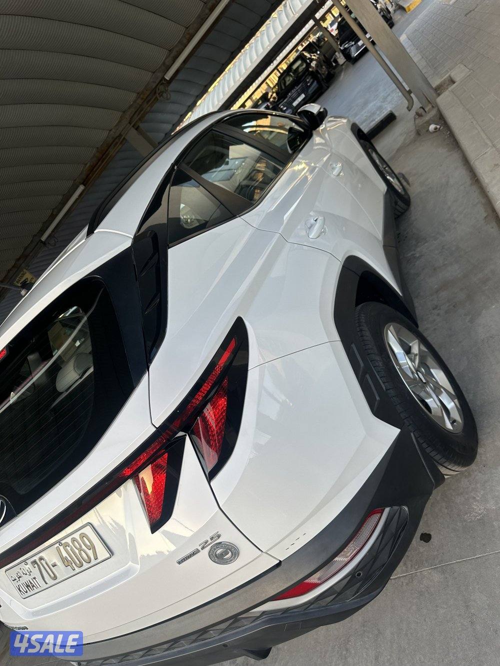 هونداي توسان 2023 المكينة الكبيرة صبغ الوكالة تحت الكفالة1