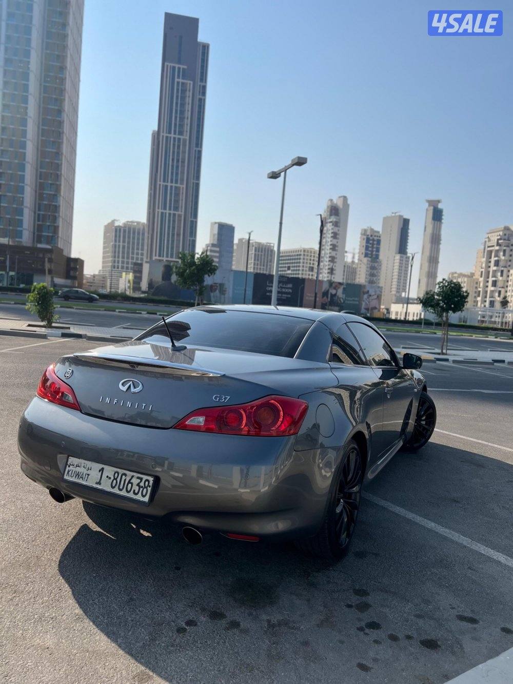 Infinity G37s 2013 Grey Metallic ممشى قليل - شرط الفحص4