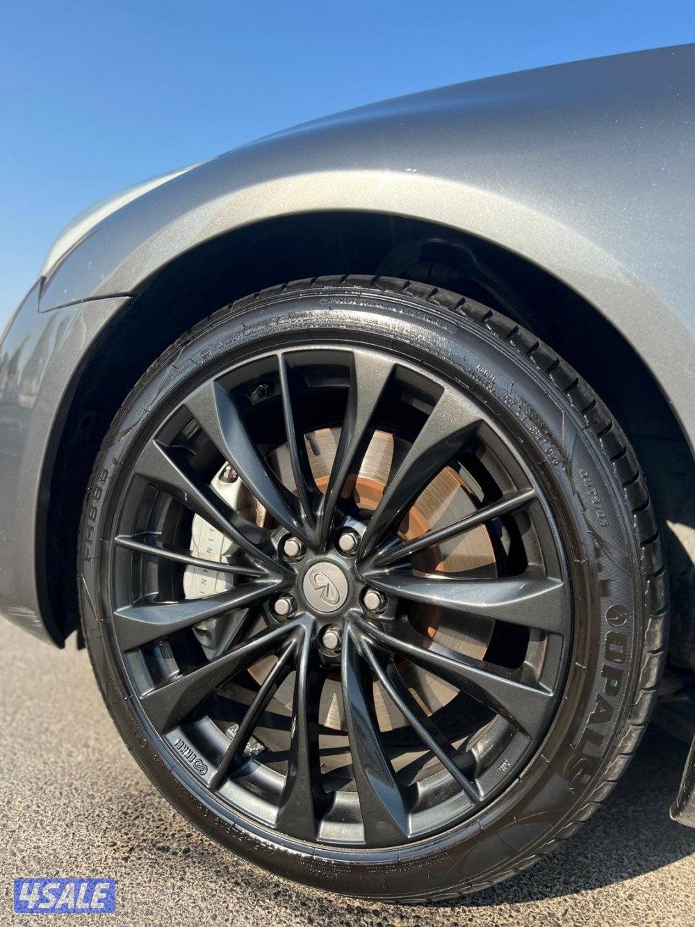 Infinity G37s 2013 Grey Metallic ممشى قليل - شرط الفحص8