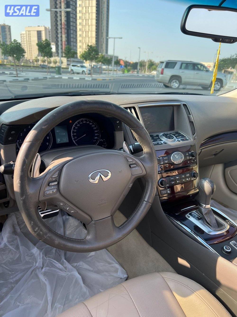 Infinity G37s 2013 Grey Metallic ممشى قليل - شرط الفحص10