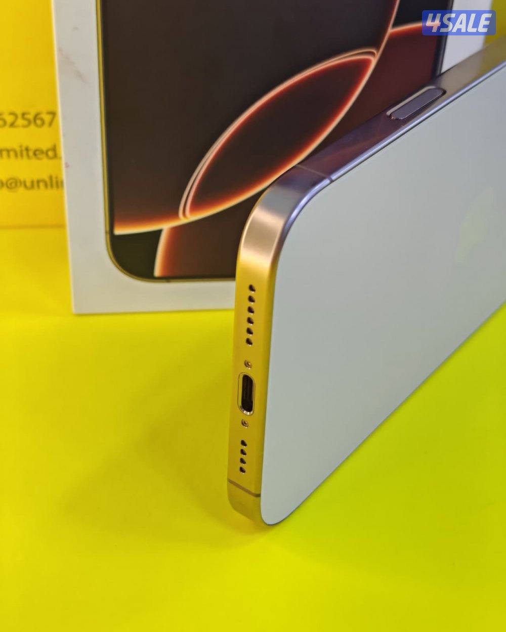 آيفون 16 برو ماكس – 256GB – تيتانيوم صحراوي | iPhone 16 Pro Max – 256G2