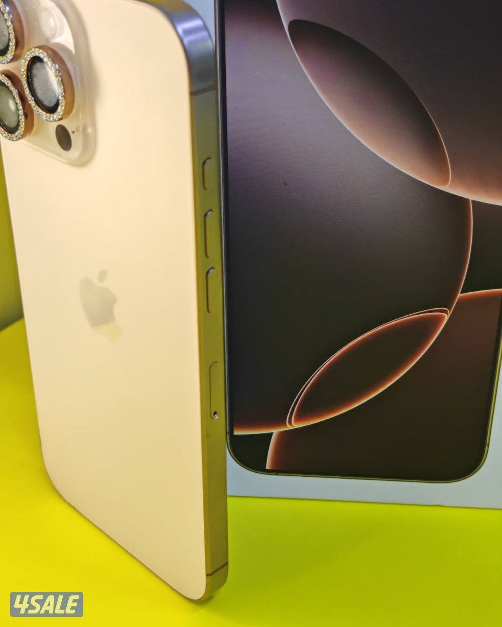 آيفون 16 برو ماكس – 256GB – تيتانيوم صحراوي | iPhone 16 Pro Max – 256G4