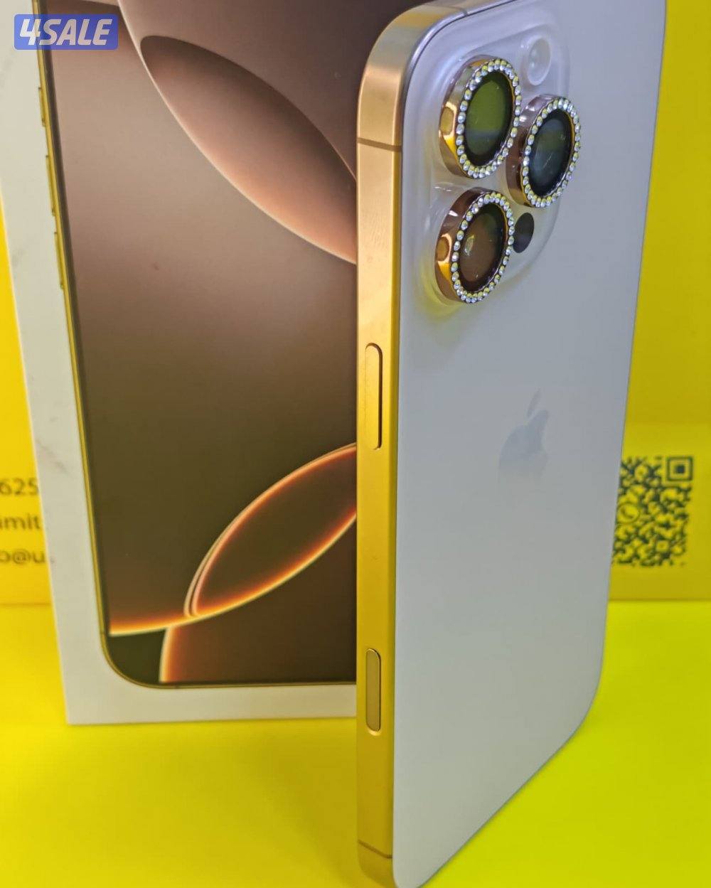 آيفون 16 برو ماكس – 256GB – تيتانيوم صحراوي | iPhone 16 Pro Max – 256G8