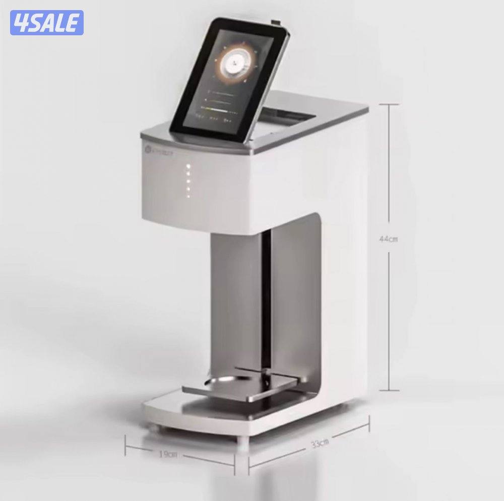 مكينه طباعه على القهوه3