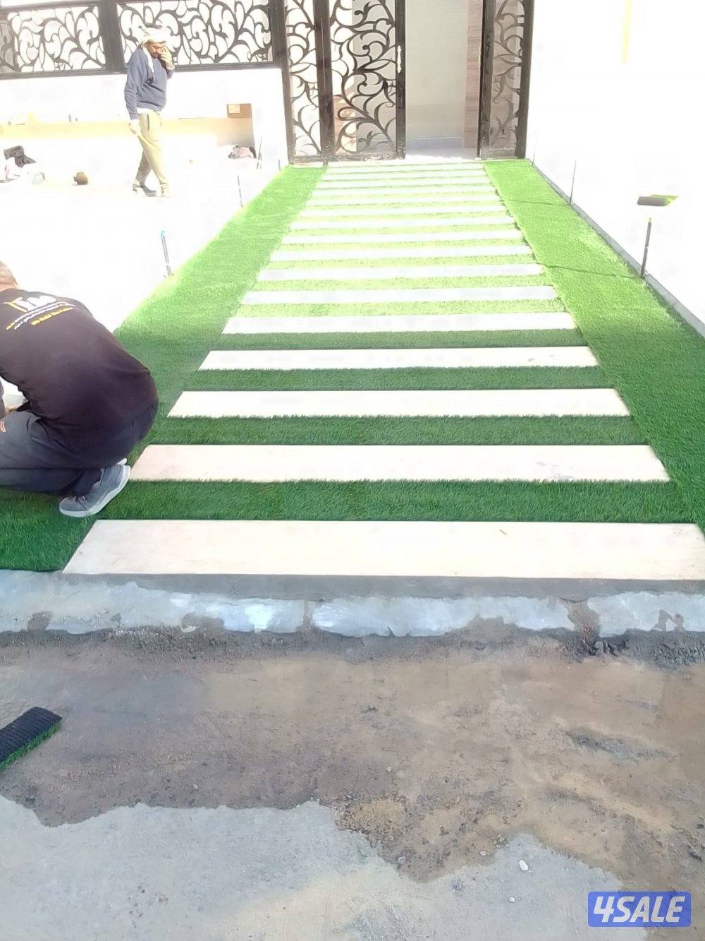 أبو علي لتركيب جميع أنواع البلاط المداخل ومضات السيارات0