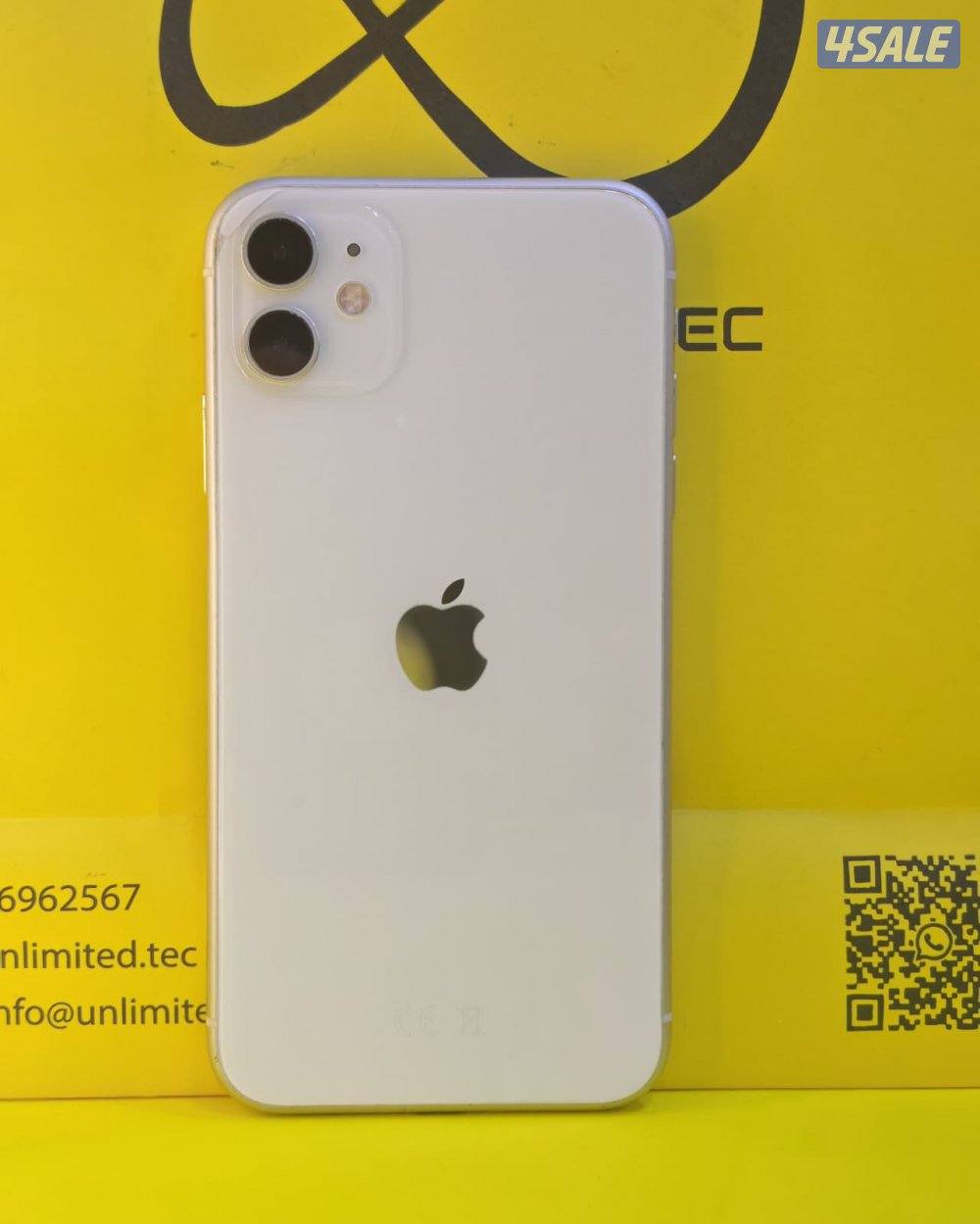 آيفون 11 – 128GB – أبيض | iPhone 11 – 128GB – White0