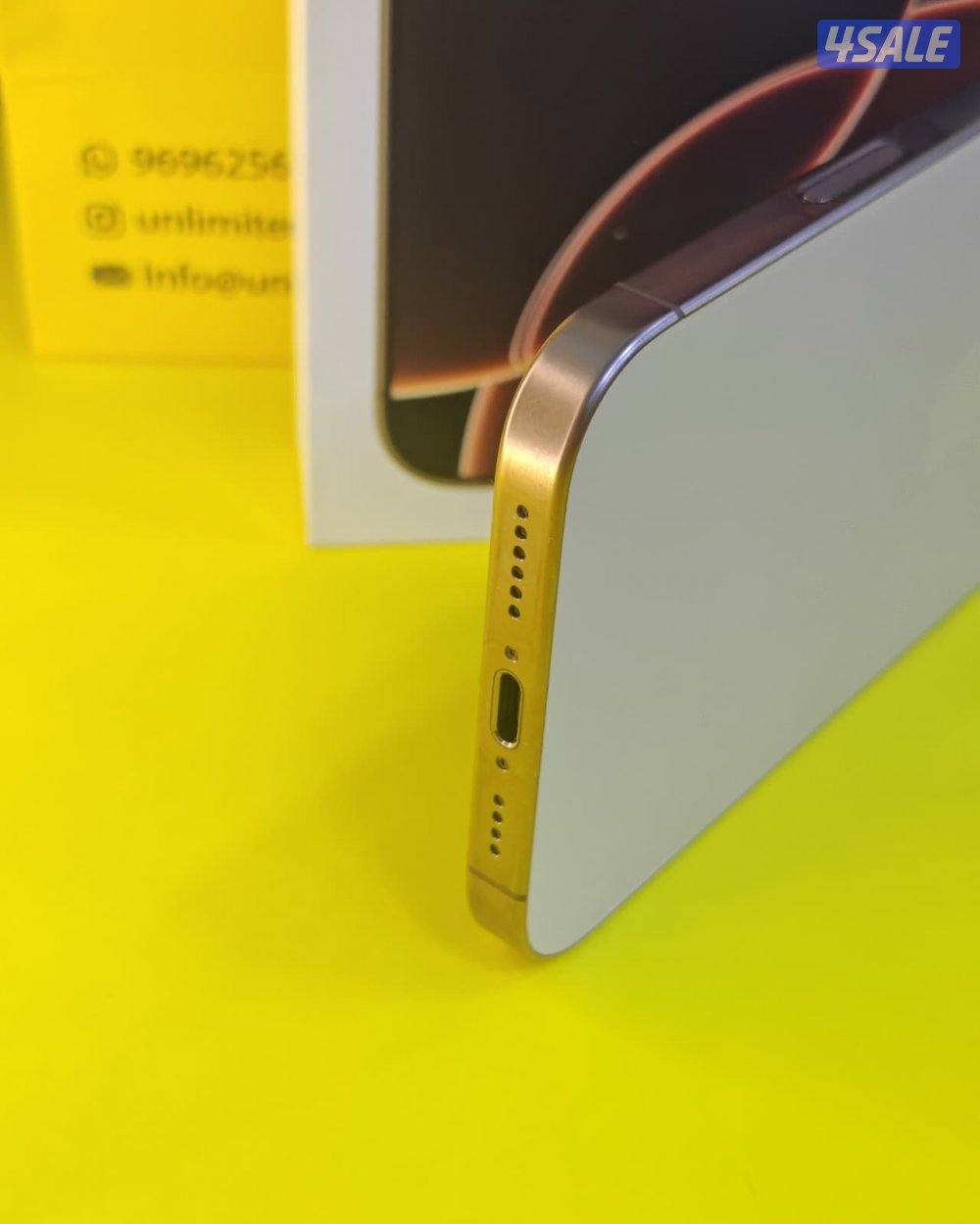 آيفون 16 برو ماكس – 256GB – Desert | iPhone 16 Pro Max – 256GB – Deser3