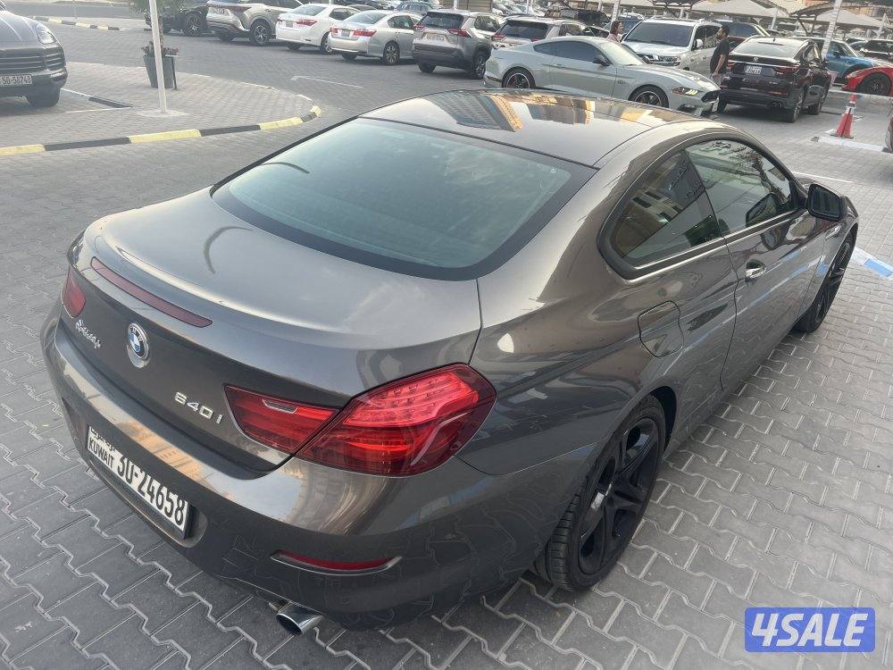 بي ام دبليو640i ماشي 116 الف صبغ وكاله بحاله ممتازه5