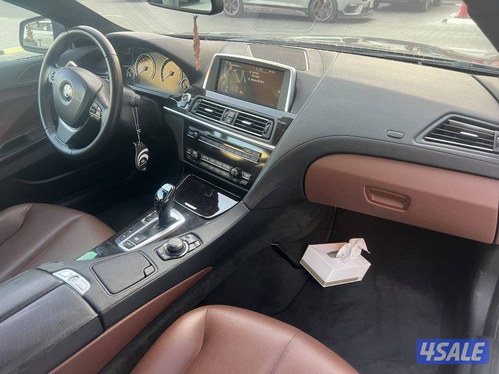 بي ام دبليو640i ماشي 116 الف صبغ وكاله بحاله ممتازه7