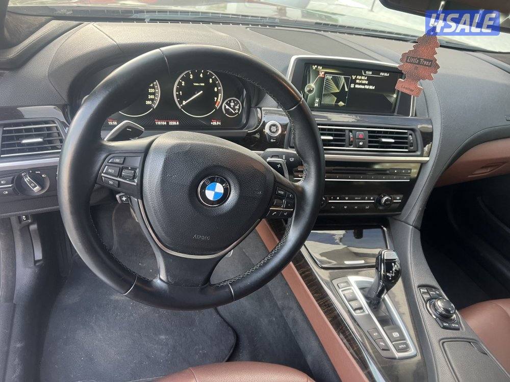 بي ام دبليو640i ماشي 116 الف صبغ وكاله بحاله ممتازه13