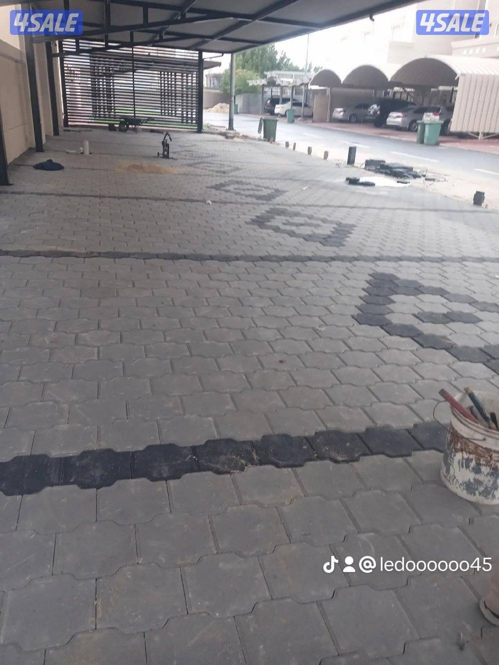 تركيب بلاط متداخل /تركيب كربسون ابوفاطمه10