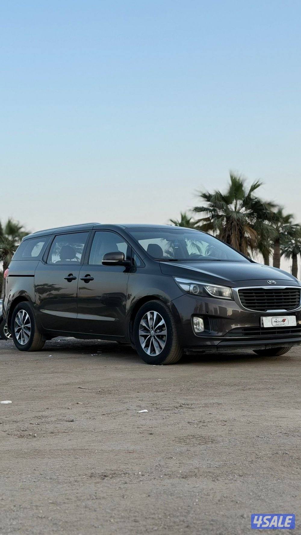 كيا كرنفال موديل 2017 / صبغ الوكاله4