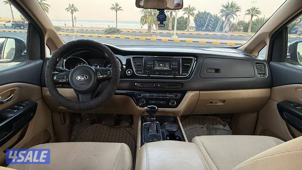 كيا كرنفال موديل 2017 / صبغ الوكاله6