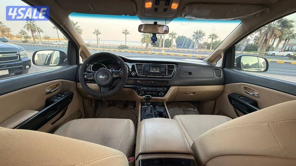كيا كرنفال موديل 2017 / صبغ الوكاله8