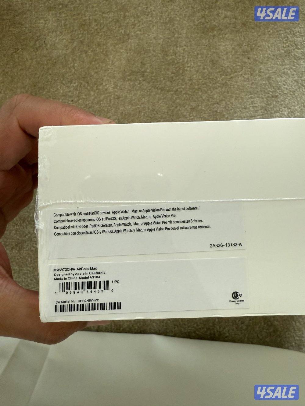 سلام عليكم سماعة ابل جوده عاليه وممتازه بالعزل والصوت ماستر كولتي3