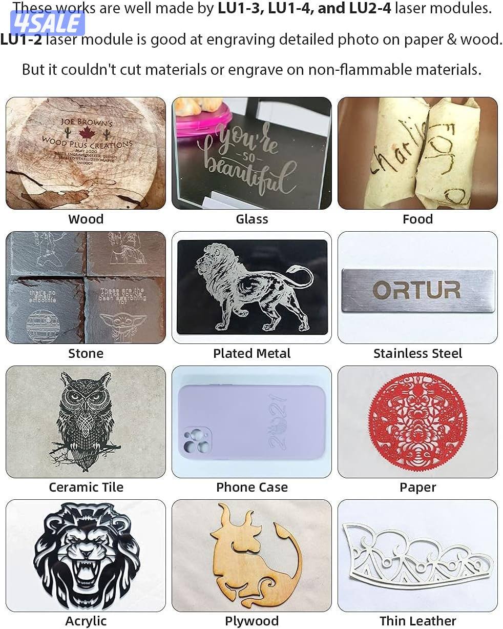 ماكينة الحفر والقص بالليزر Ortur Laser Master 2 – الغنية عن التعريف2