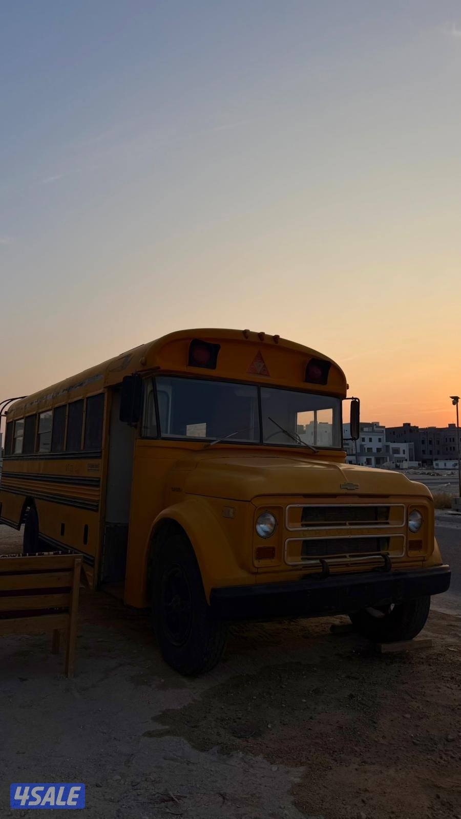 باص ٤٠ راكب بوعرام مضبط من داخل يصلح جميع الاستخدامات غرفه مطعم بقاله4