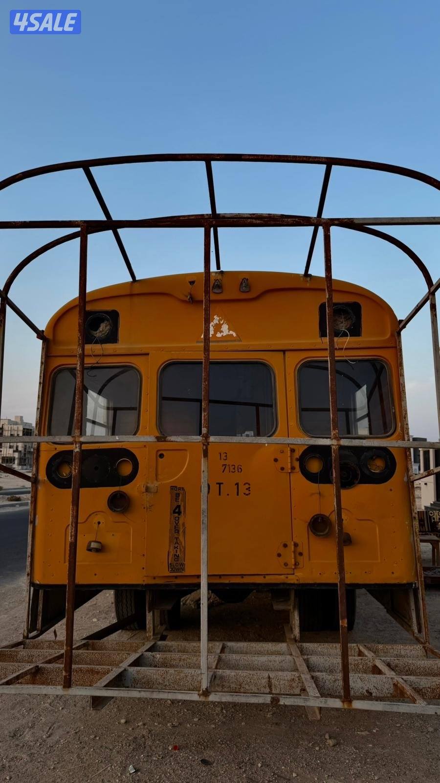 باص ٤٠ راكب بوعرام مضبط من داخل يصلح جميع الاستخدامات غرفه مطعم بقاله7