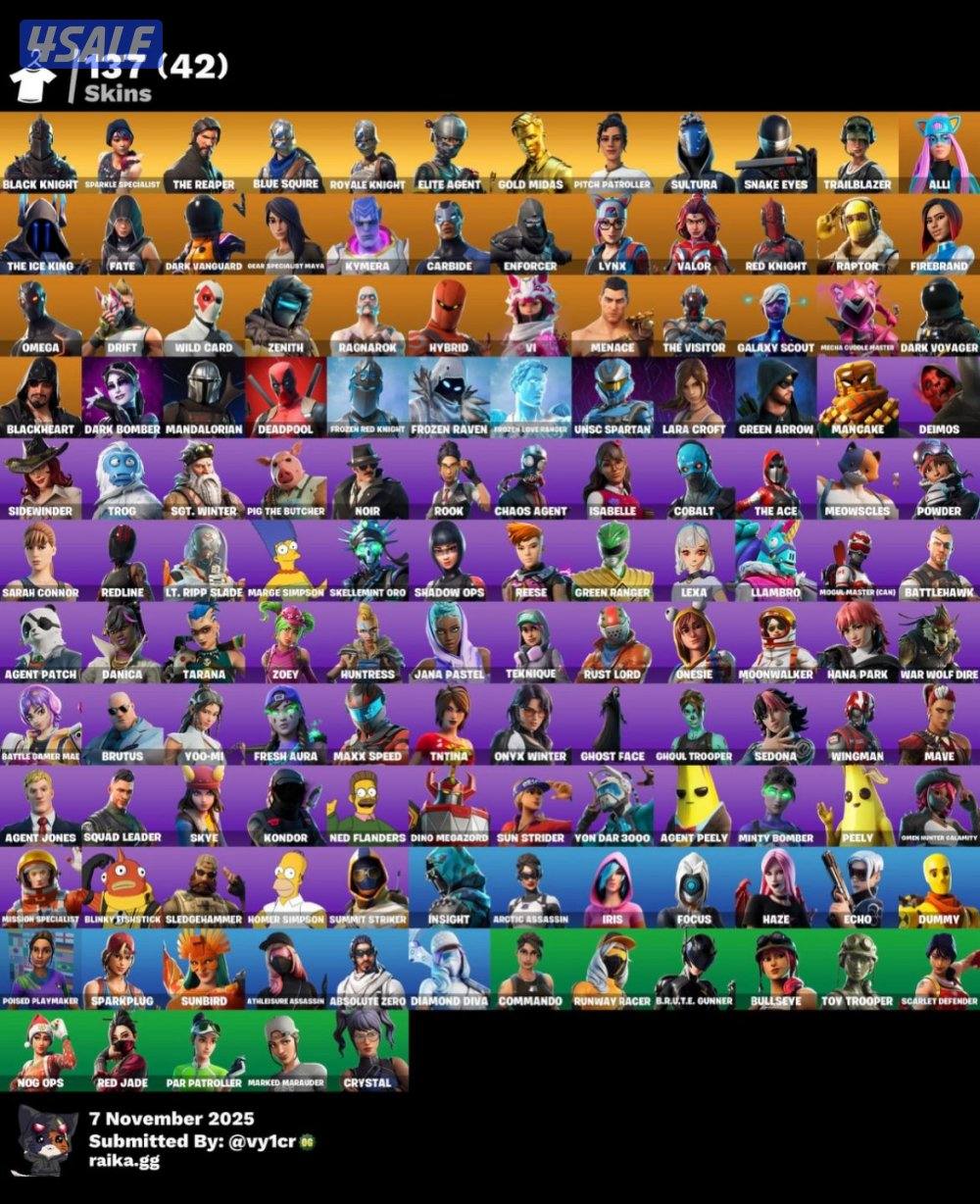 للبيع حسابات فورت صمان مدى الحياه3