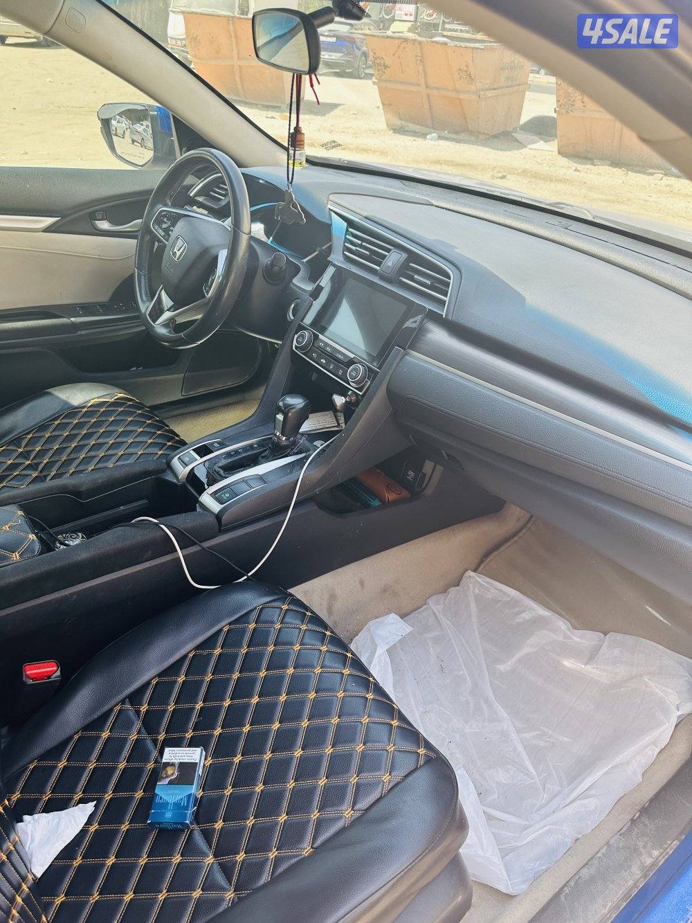 Honda civic car blue full option3