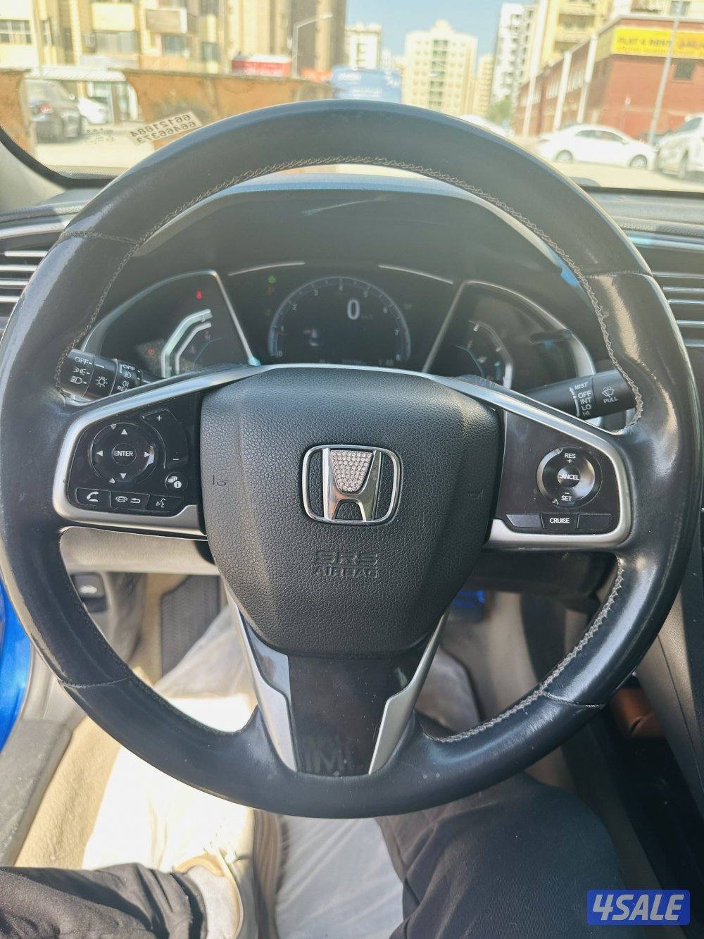 Honda civic car blue full option5