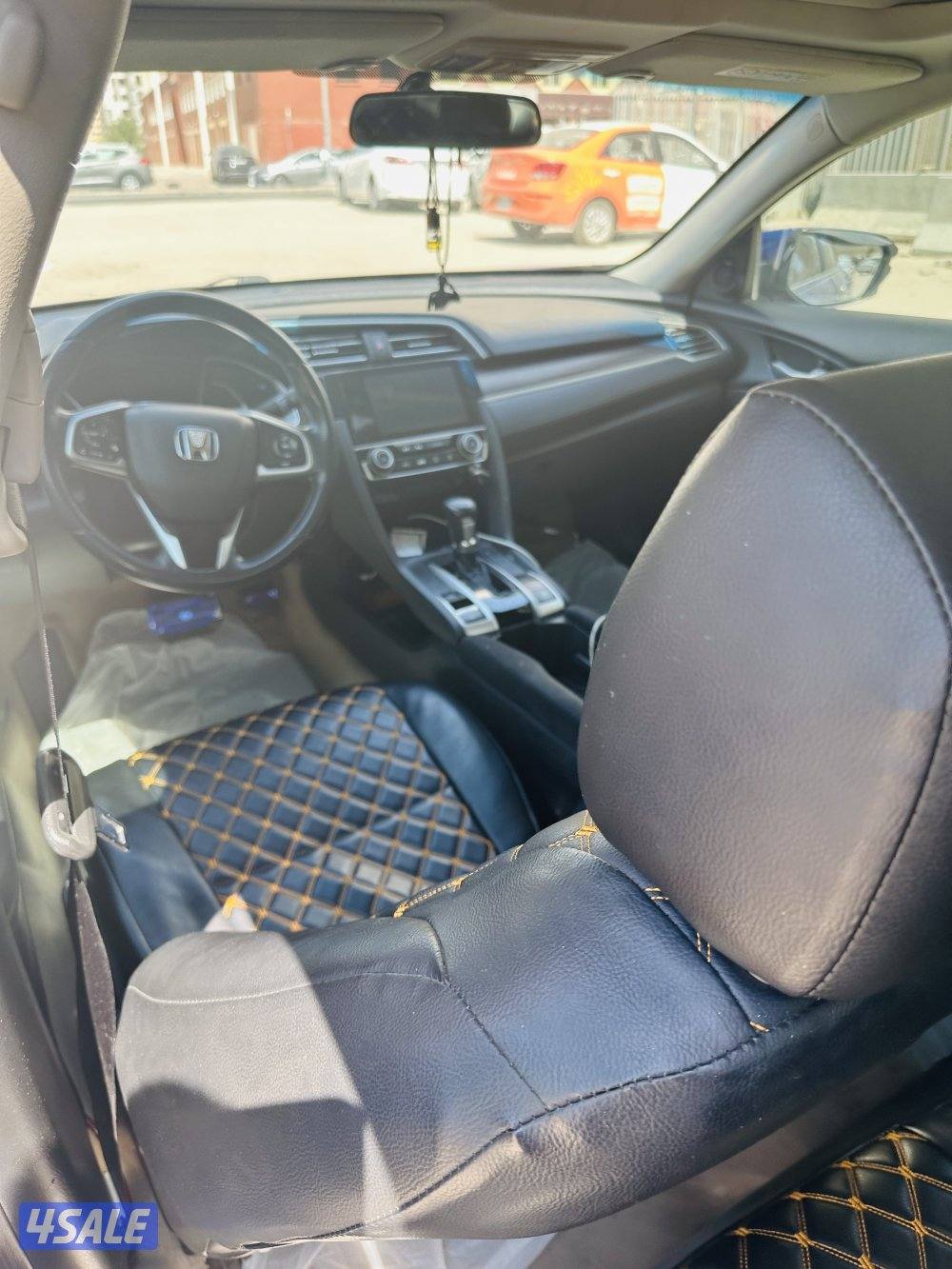 Honda civic car blue full option8