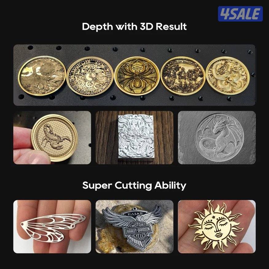 للبيع مكينة فايبر ليزر 50 واط (JPT Source) - مستعملة بحالة ممتازة4