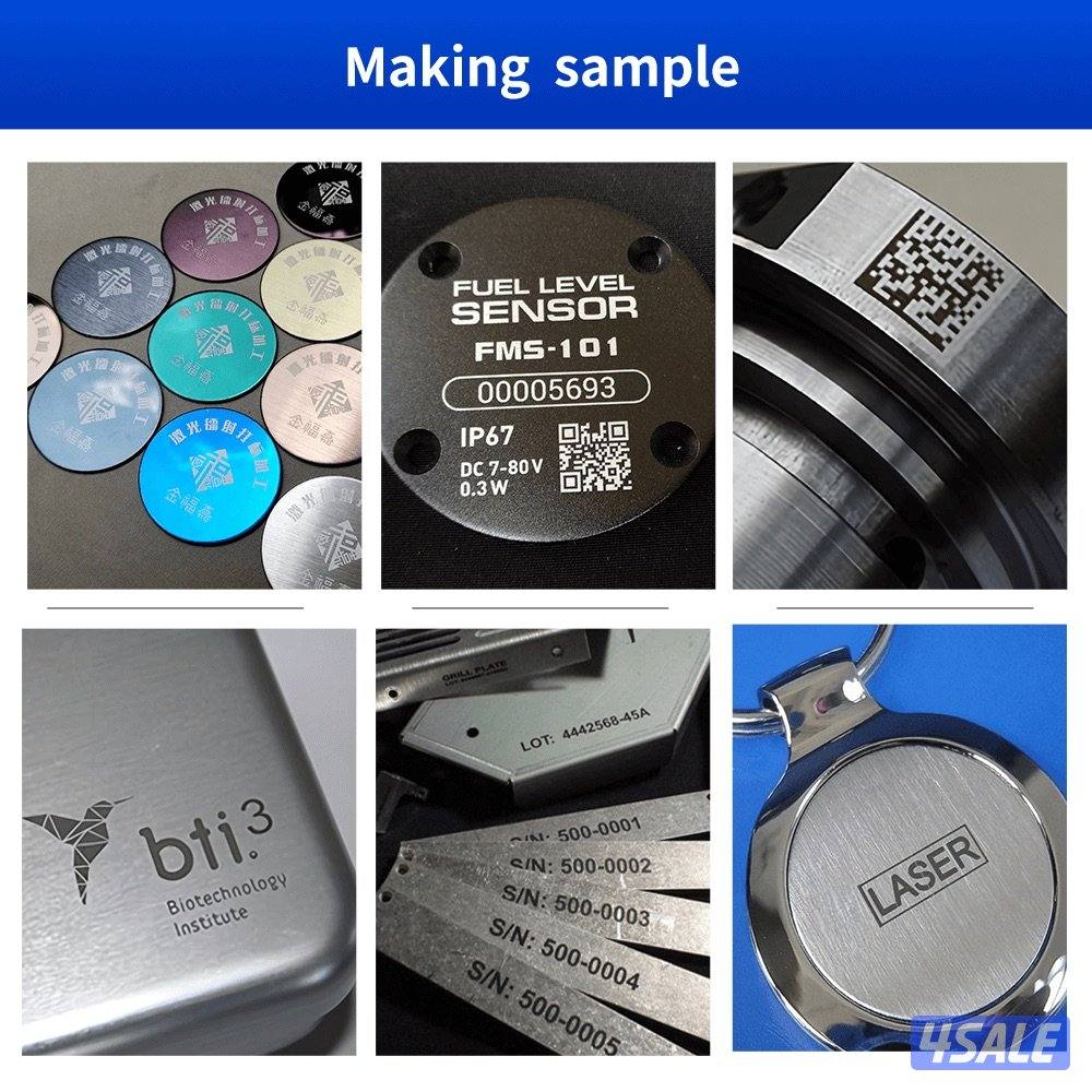 للبيع مكينة فايبر ليزر 50 واط (JPT Source) - مستعملة بحالة ممتازة5