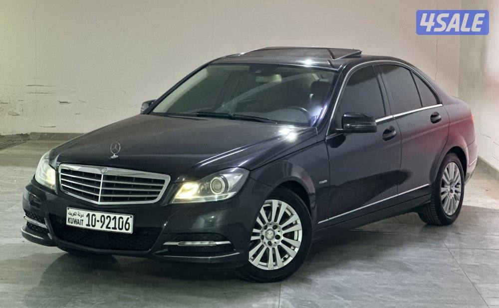 مرسيدس C250 موديل 2012 كامل المواصفات بحال الوكاله بالكامل بيعه سريعه1