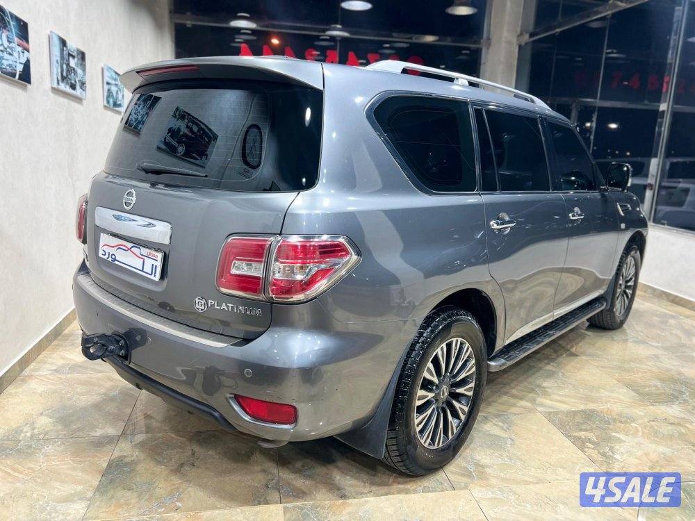 باترول بلاتينيوم سيتي موديل 2016 ماشي 350 الف صبغ الوكالة بحالة ممتازة3