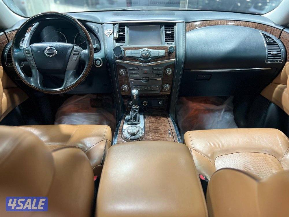 باترول بلاتينيوم سيتي موديل 2016 ماشي 350 الف صبغ الوكالة بحالة ممتازة7