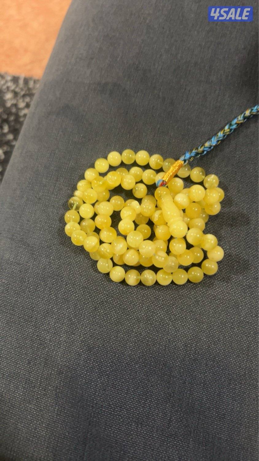 للبيع كهرب 34غرام 8/8،5 ملي 99خرزه مسباح طيب0