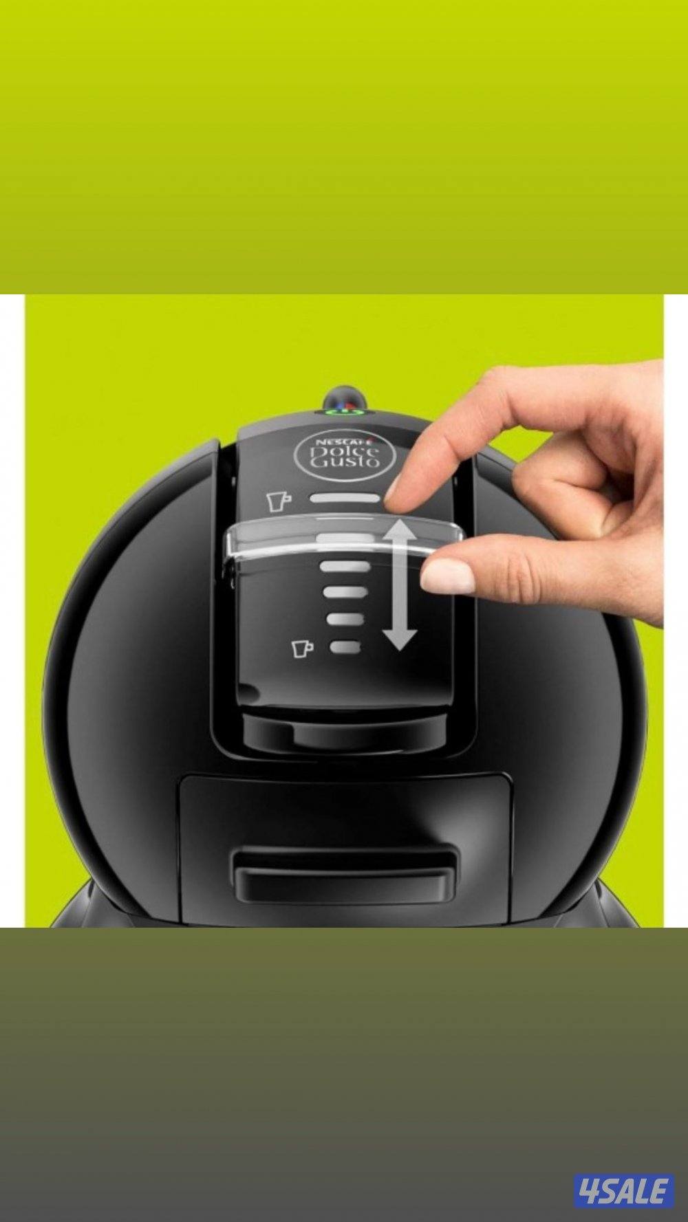 ماكينة قهوة دولتشي جوستو  + 3 علب قهوة مجانا4