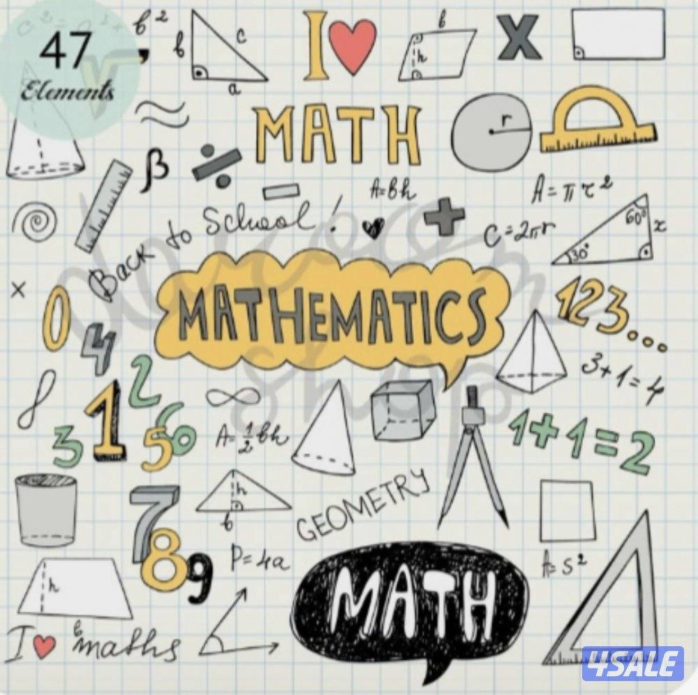 مدرس رياضيات وإحصاء باللغتين العربية والإنجليزية0