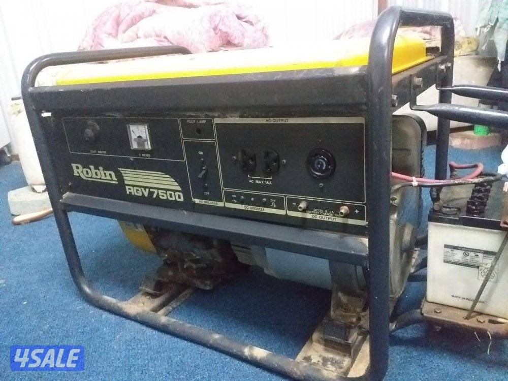 ماطور روبن 7500 مع عربته بحاله ممتازة وجيده جداً …4