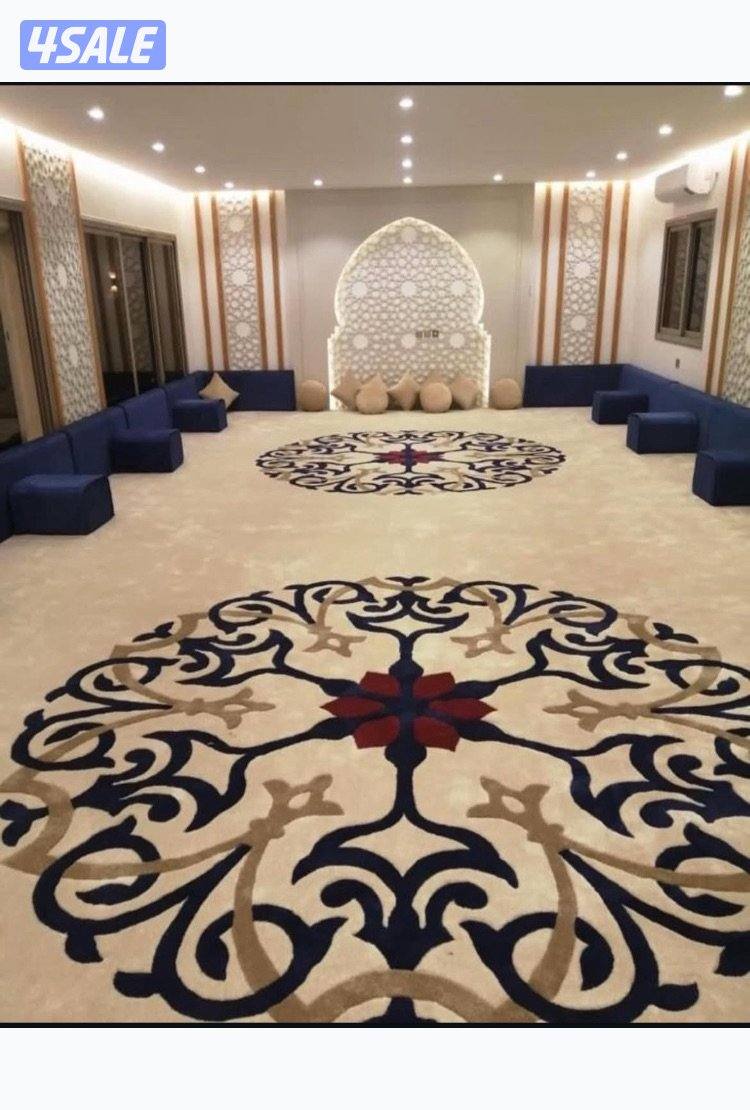 تفصيل جميع انواع قنفات ويجود لدينا جميع انواع سجاد وستائر0