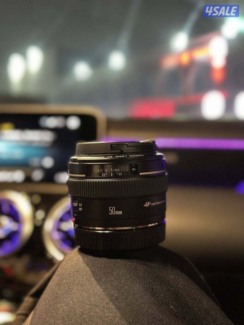 للبيع عدسه كانون 50 / f1,41