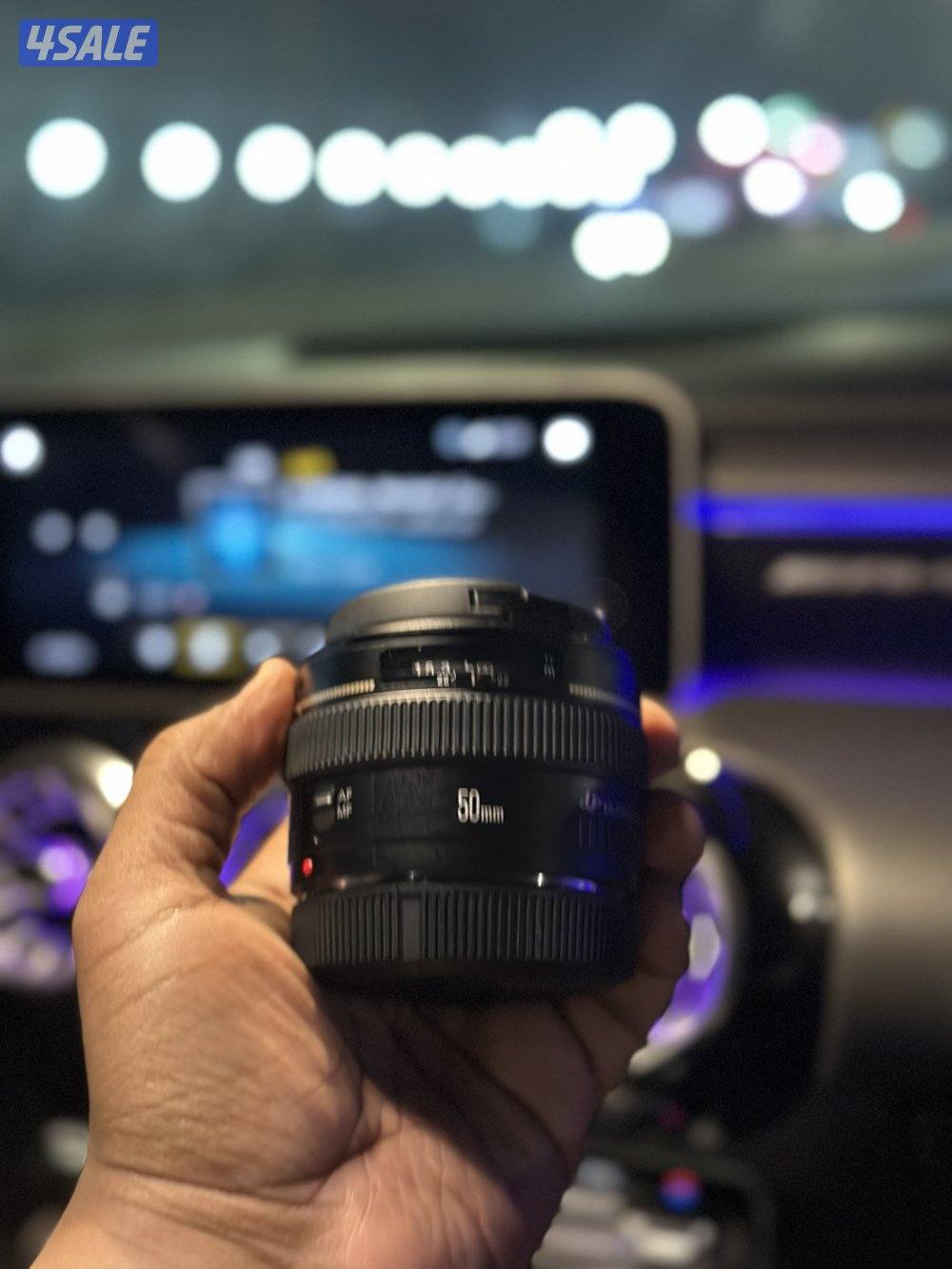 للبيع عدسه كانون 50 / f1,42