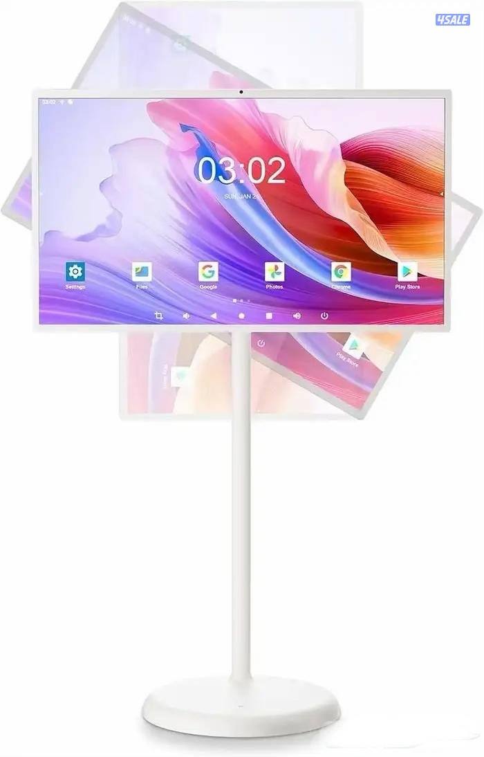 شاشة لمس ذكية تفاعلية محمولة 21.5 بوصة، بطارية 6000mAh، واي فاي 5G0