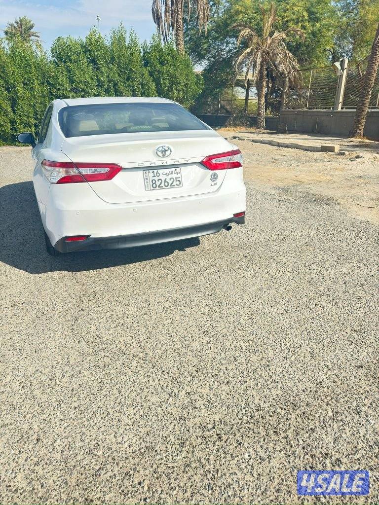 كامري 2019صبغ الوكاله عدا قطعه شرط الفحص بالكامل4