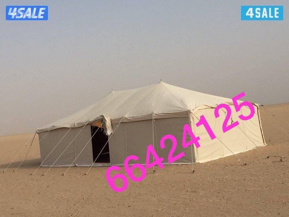 للبيع خيام جديد باكستاني ٣طبقات خام درجه اول ٢٤ ملي3