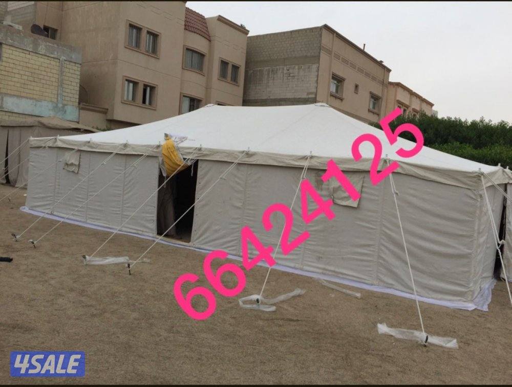 للبيع خيام جديد باكستاني ٣طبقات خام درجه اول ٢٤ ملي5