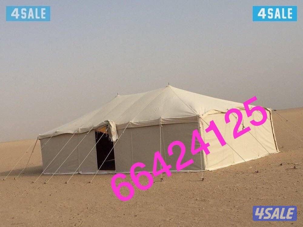 للبيع خيام جديد باكستاني ٣طبقات خام درجه اول ٢٤ ملي6