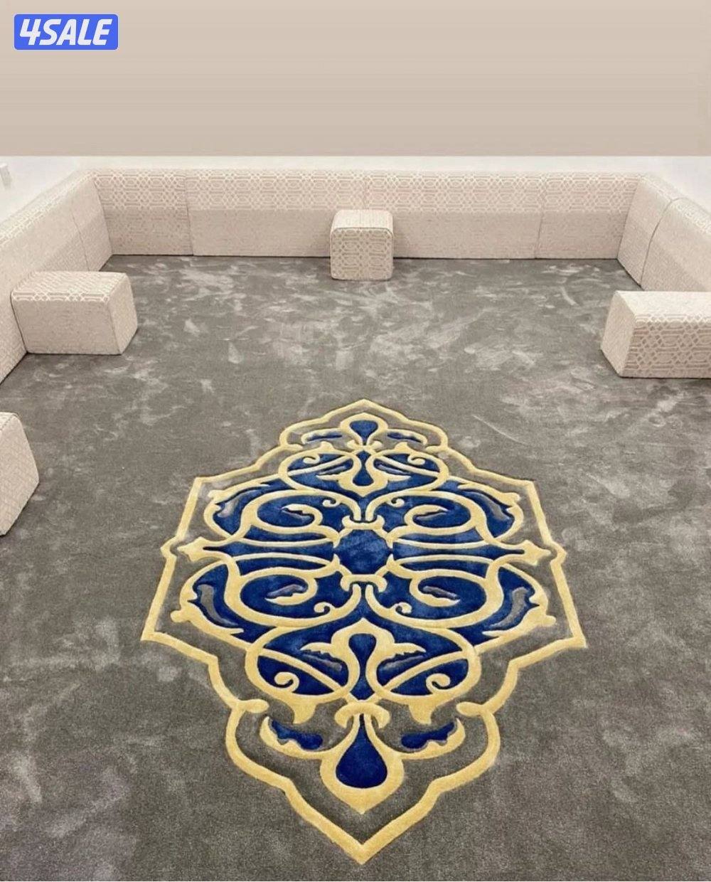 تفصيل ديوانيات سجاد حفر يدوي تفصيل مساند6